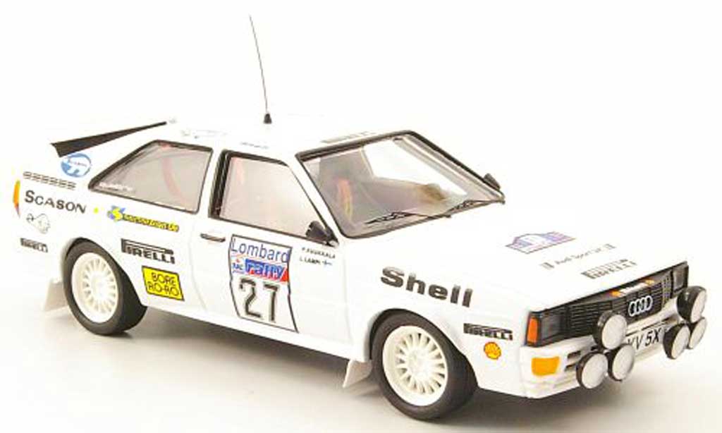 Audi Quattro 1/43 Trofeu No.27 Lampi/Kuukkala RAC Rally 1982 diecast model cars