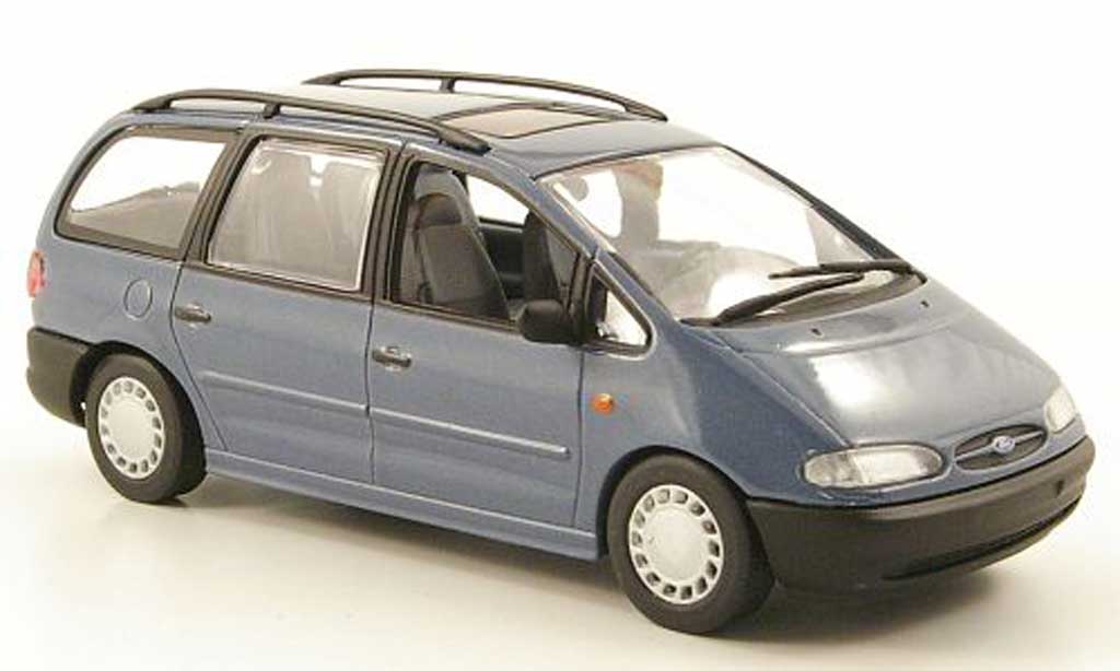 Ford Galaxy 1/43 Minichamps MKI bluegrey 1995 diecast model cars