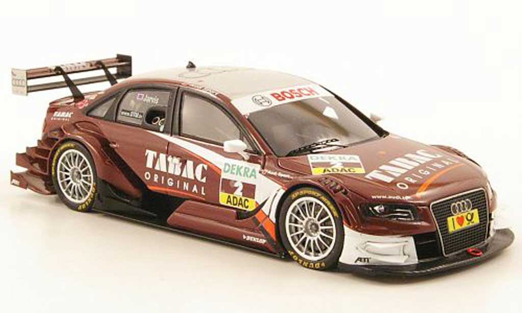 Audi A4 DTM 1/43 Spark DTM No.2 Tabac Original Saison 2010 diecast model cars