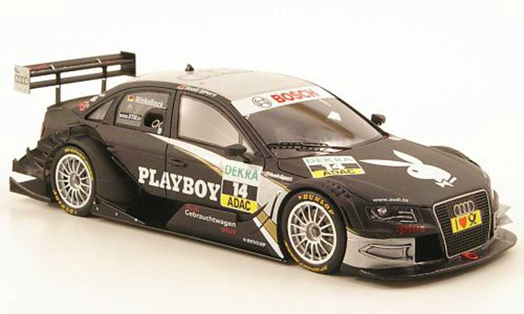 Audi A4 DTM 1/43 Spark DTM No.14 Playboy Saison 2010 diecast model cars