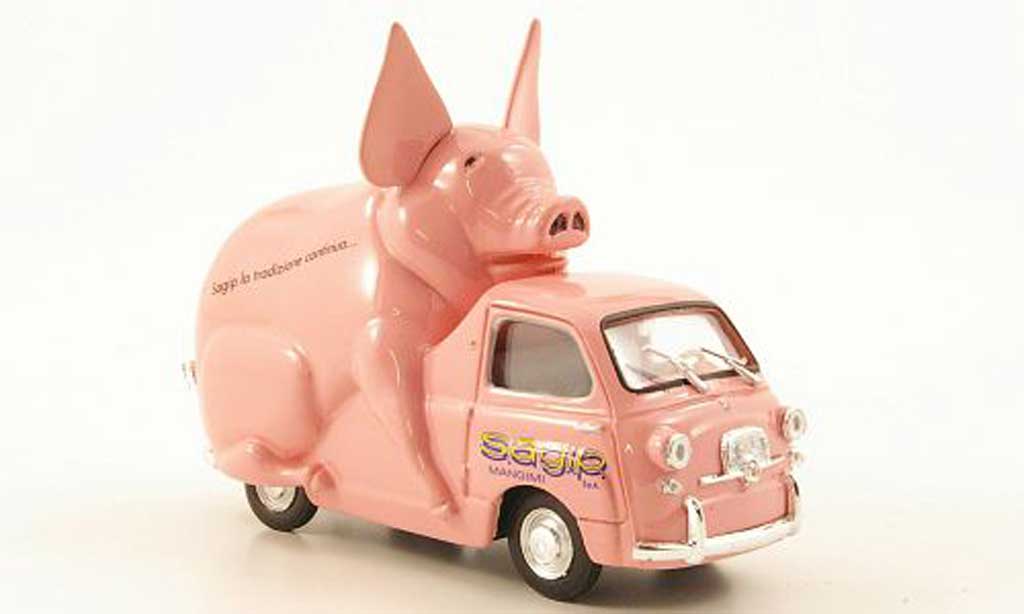 Fiat 600 1/43 Brumm D Multipla Sagip Mangimi 1970 diecast model cars