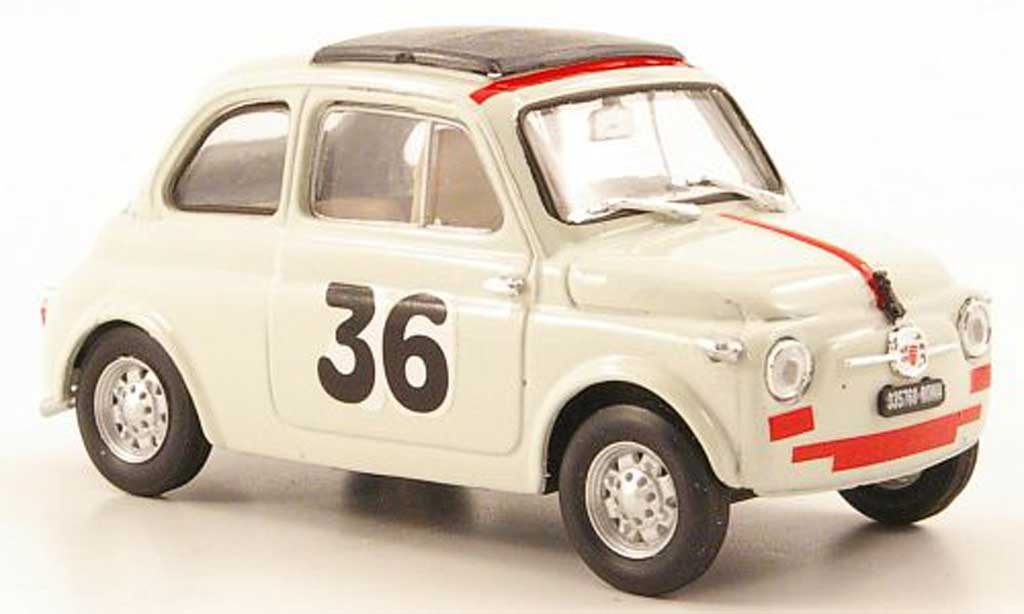 Fiat 500 1/43 Brumm Nuova No.36 I.Giunti Vallelunga 1965 diecast model cars