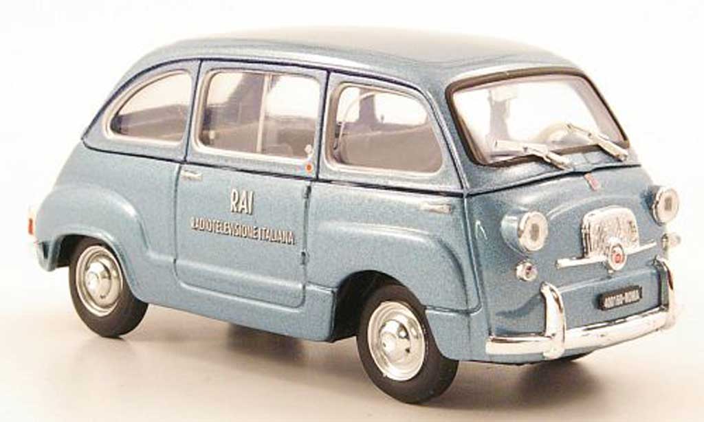 Fiat 600 1/43 Brumm D Multipla RAI 1960 diecast model cars