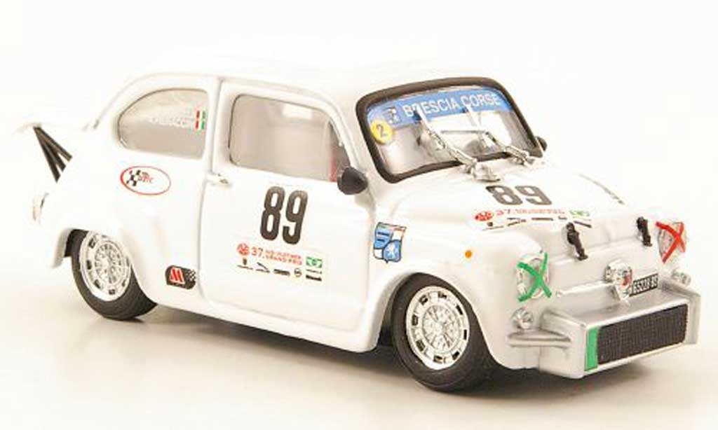 Fiat 850 1/43 Brumm Abarth TC No.89 24h Classic Nurburgring 2009 diecast model cars