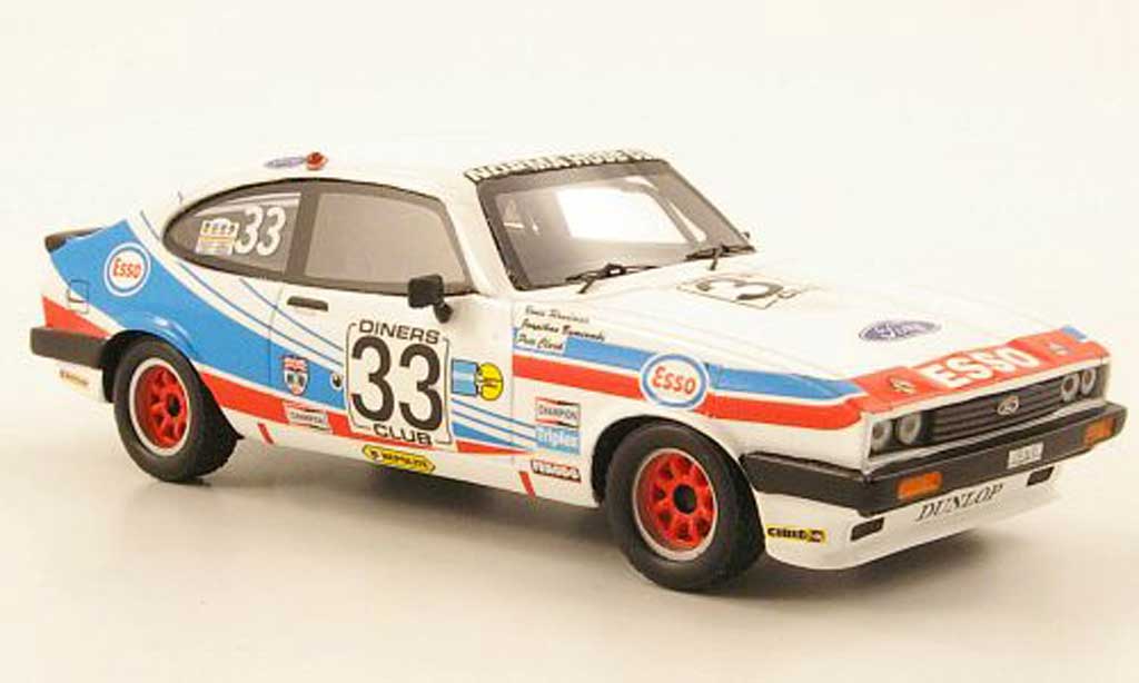 Ford Capri 1981 1/43 Premium X 1981 MK III 3.0S No.33 Esso 24h Spa diecast model cars
