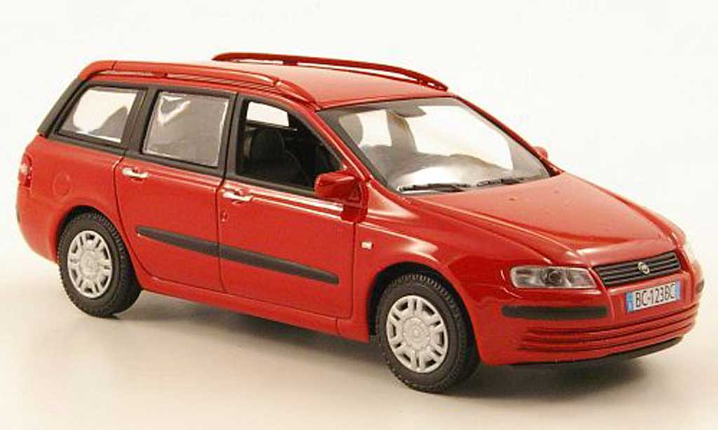 Fiat Stilo 1/43 Hachette SW red 2002 diecast model cars
