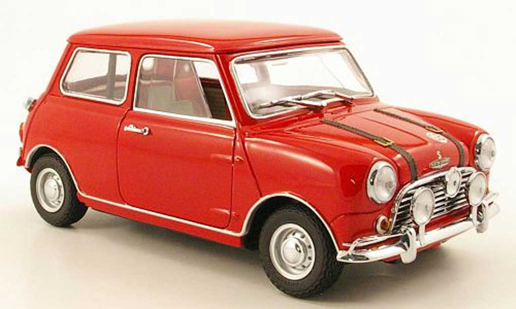 Austin Mini Cooper S 1/18 Kyosho Cooper S mk1 red 1969 diecast model cars