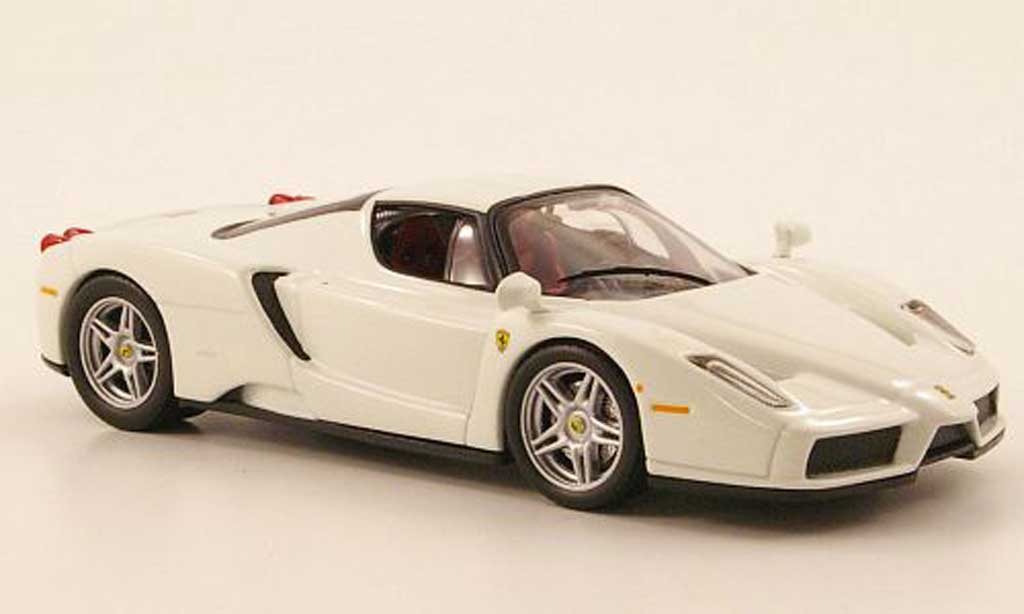 Ferrari Enzo 1/43 IXO white 2003 diecast model cars