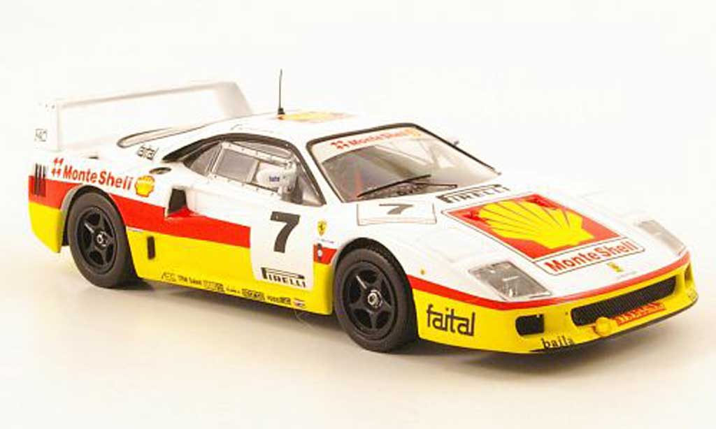 Ferrari F40 Competizione 1/43 IXO Competizione No.7 Monte S Supercar GT diecast model cars
