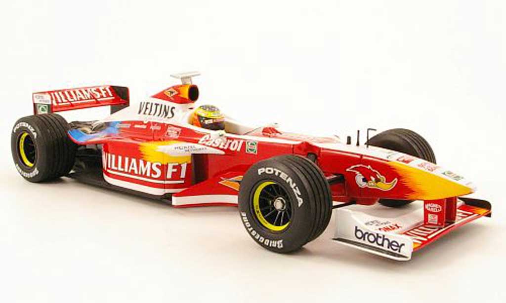 Ford F1 1/18 Minichamps williams fw21 no.6 showcar 1999 r.schumacher diecast model cars