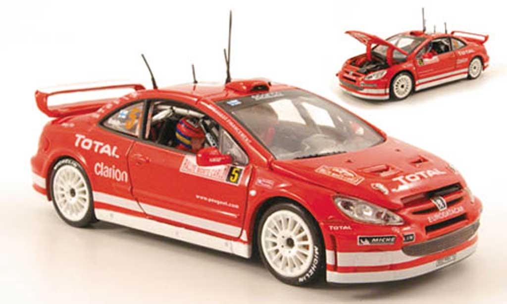 Peugeot 307 WRC 1/43 Vitesse WRC No.5 Total Rally Monte Carlo 2004 diecast model cars