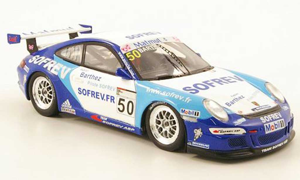 Porsche 997 GT3 CUP 1/43 Spark GT3 Cup 2008 No.50 Team Sofrev Carrera Cup VIP diecast model cars