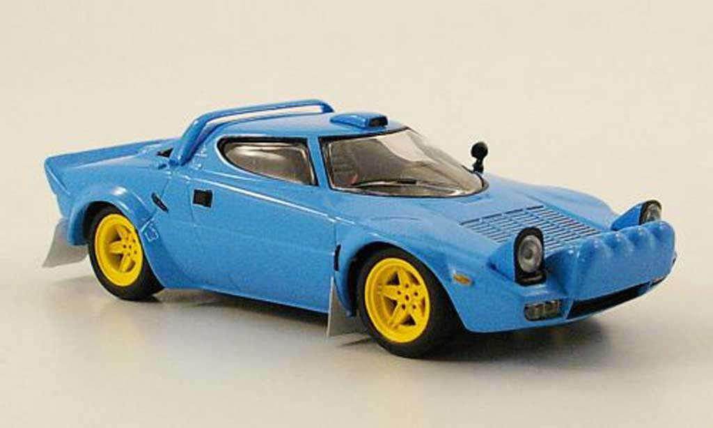 Lancia Stratos HF 1/43 IXO HF Stradale blue 1974 diecast model cars