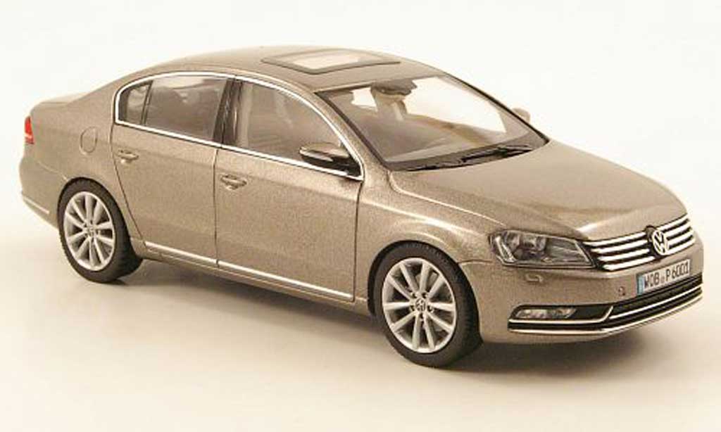 Volkswagen Passat 1/43 Schuco (B7) grey 2010 diecast model cars