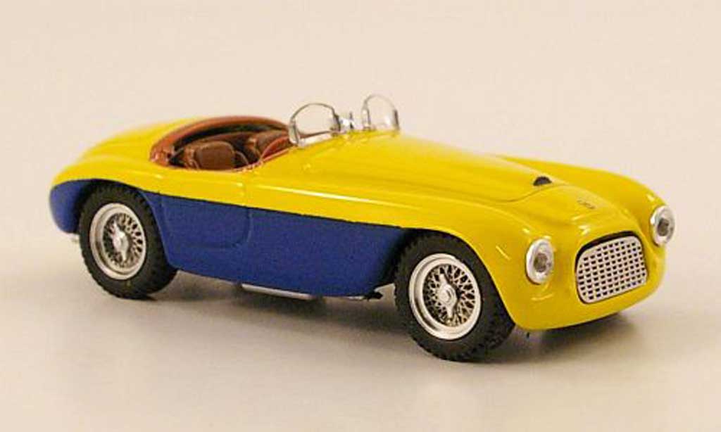 Ferrari 166 1949 1/43 Art Model 1949 Spider yellow/blue Paris diecast model cars