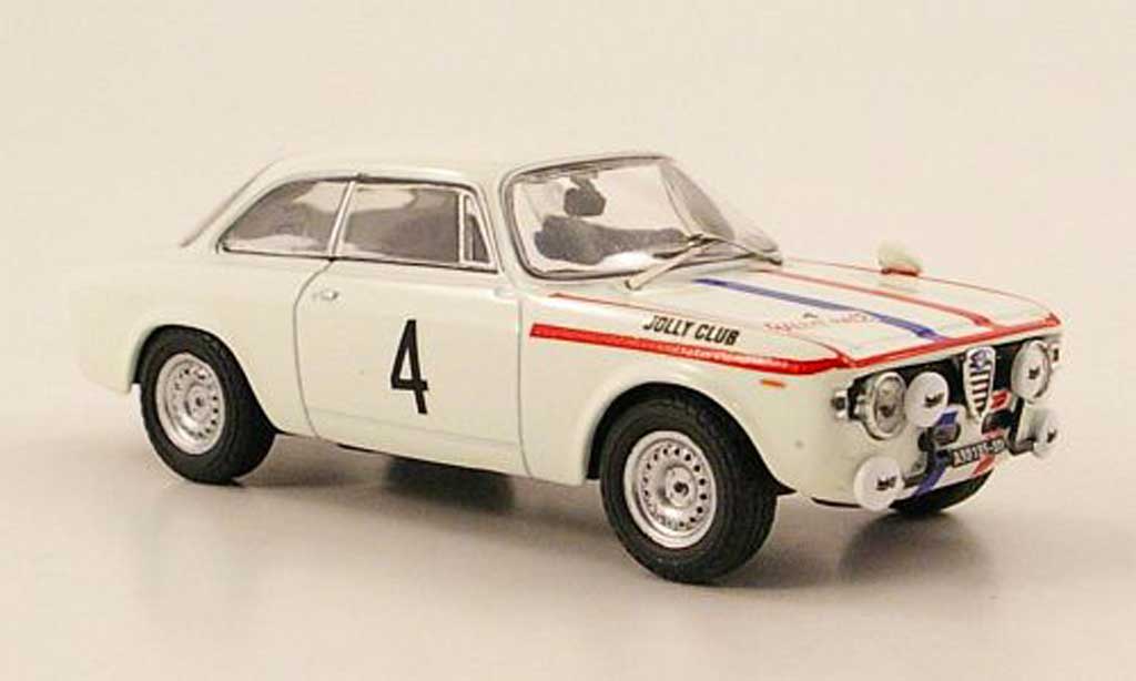 Alfa Romeo Giulia 1600 GTA 1/43 M4 1600 GTA No.4 Jolly Club Europameisterschaft 1967 diecast model cars