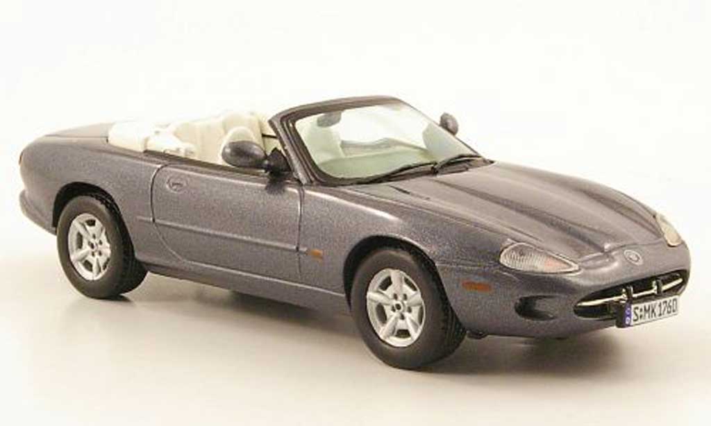 Jaguar XK 8 1/43 Vitesse 8 Convertible grey geoffnetes Verdeck diecast model cars
