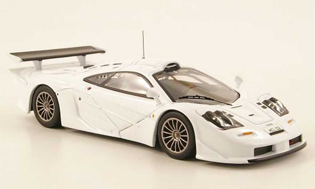 McLaren F1 1/43 IXO GTR Long Tail white Homologationsmodell 1997 diecast model cars