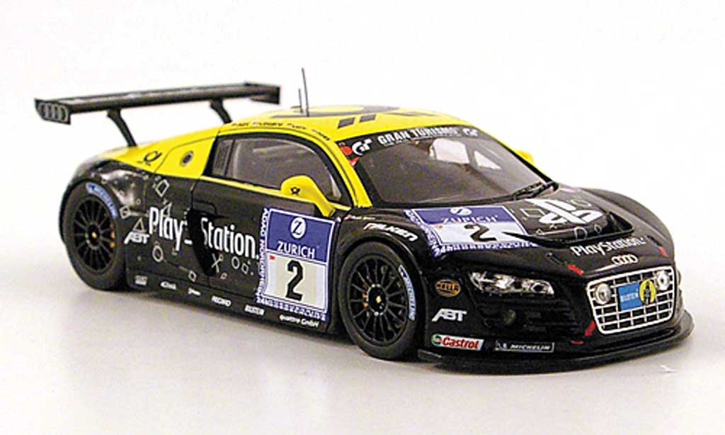 Audi R8 LMS 1/43 Spark LMS No.2 PlayStation 24h Nurburgring 2010 diecast model cars
