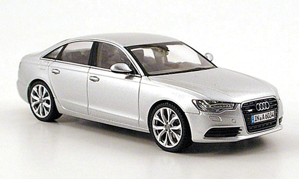 Audi A6 1/43 Schuco (C7) grey 2011 diecast model cars