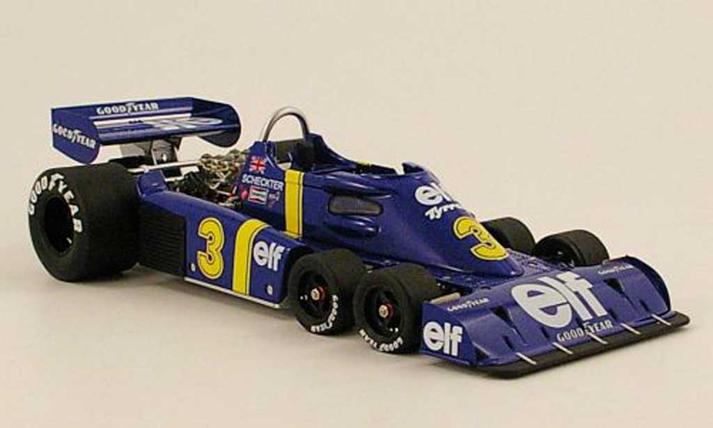 Tyrrell P34 1/18 TrueScale Miniatures no.3. elf sieger gp schweden 1976 j.scheckter diecast model cars