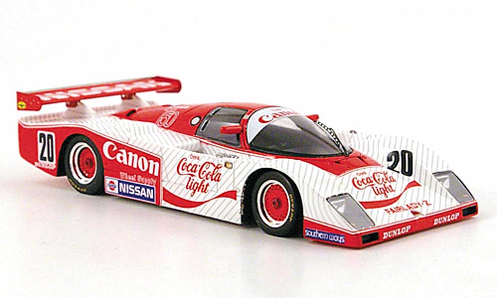 Nissan LM03C 1/43 TrueScale Miniatures Fairlady Gr.C No.20 Coca-Cola Light JSPC 1984 diecast model cars