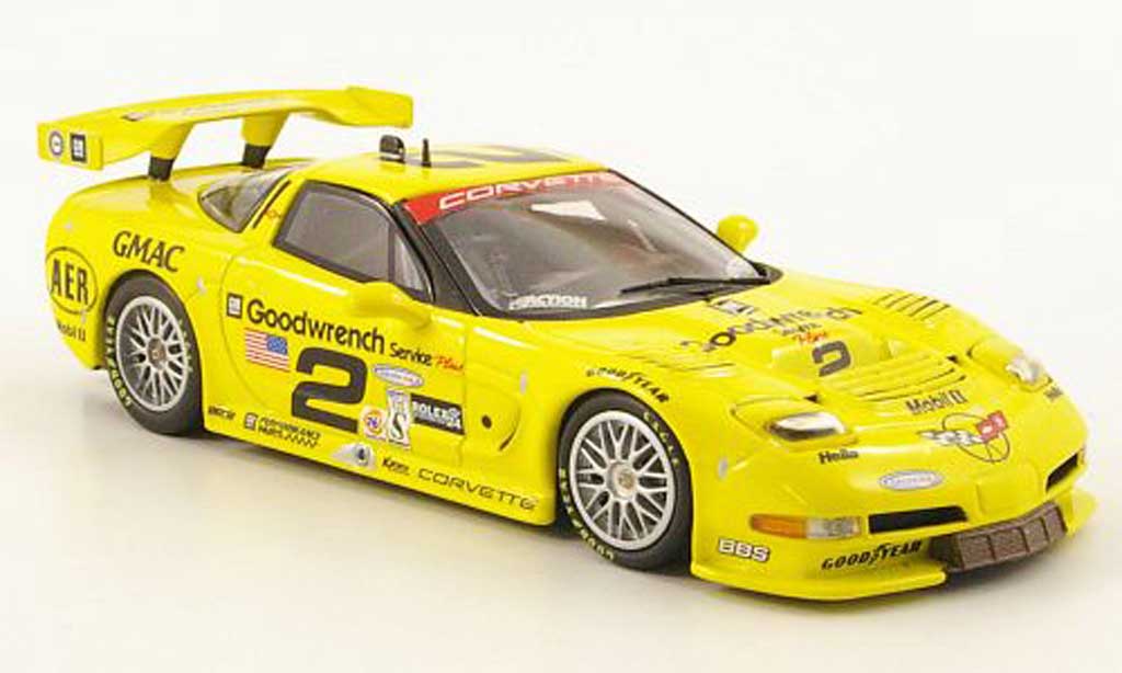 Chevrolet Corvette C5 1/43 Minichamps C5 R GTS No.2 Sieger 24h Daytona 2001 diecast model cars