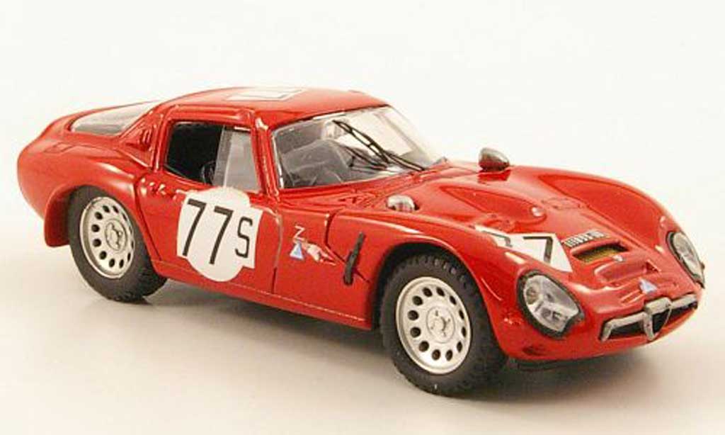 Alfa Romeo TZ2 1/43 Best No.77 Nurburgring 1966 diecast model cars