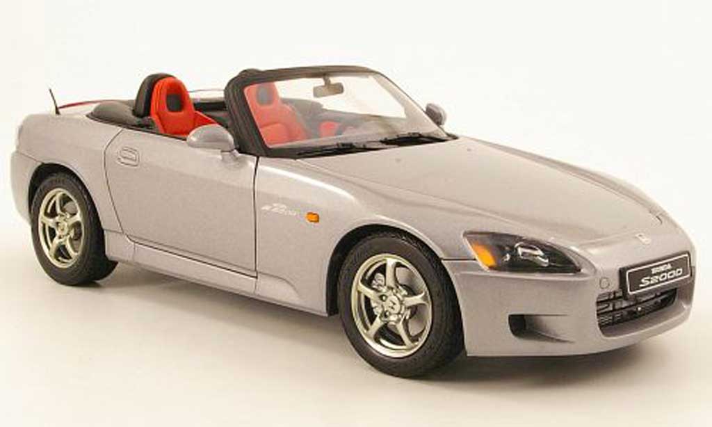 Honda S2000 1/18 Autoart grey lhd diecast model cars