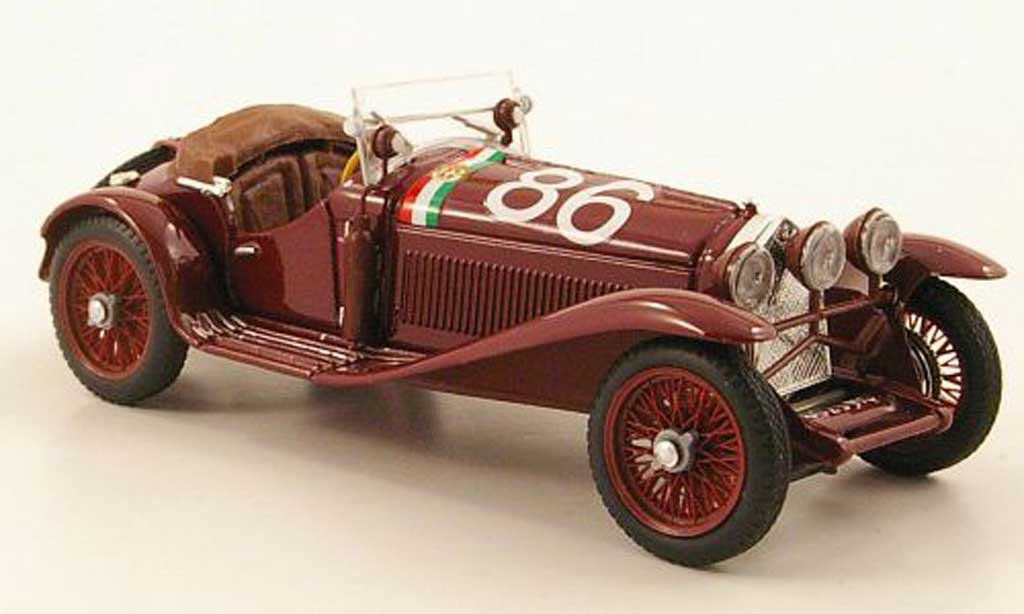 Alfa Romeo 1750 1/43 Brumm No.86 Campari / Marinoni Mille Miglia 1931 diecast model cars