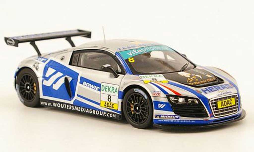 Audi R8 LMS 1/43 Spark LMS No.8 Team Rosberg ADAC Masters2010 diecast model cars