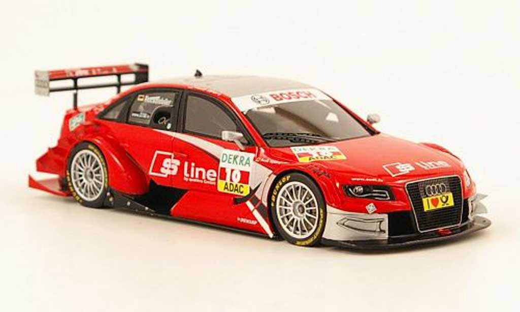 Audi A4 DTM 1/43 Spark DTM No.10 S Line Saison 2010 diecast model cars