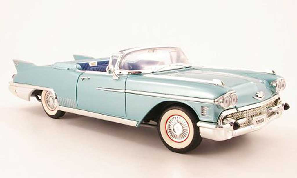 Cadillac Eldorado 1/18 Yat Ming biarritz grun 1958 diecast model cars