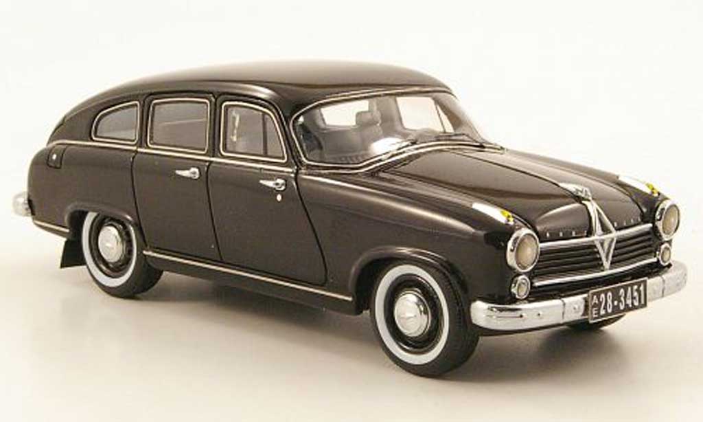 Borgward Hansa 2400 1/43 Neo black 1955 diecast model cars