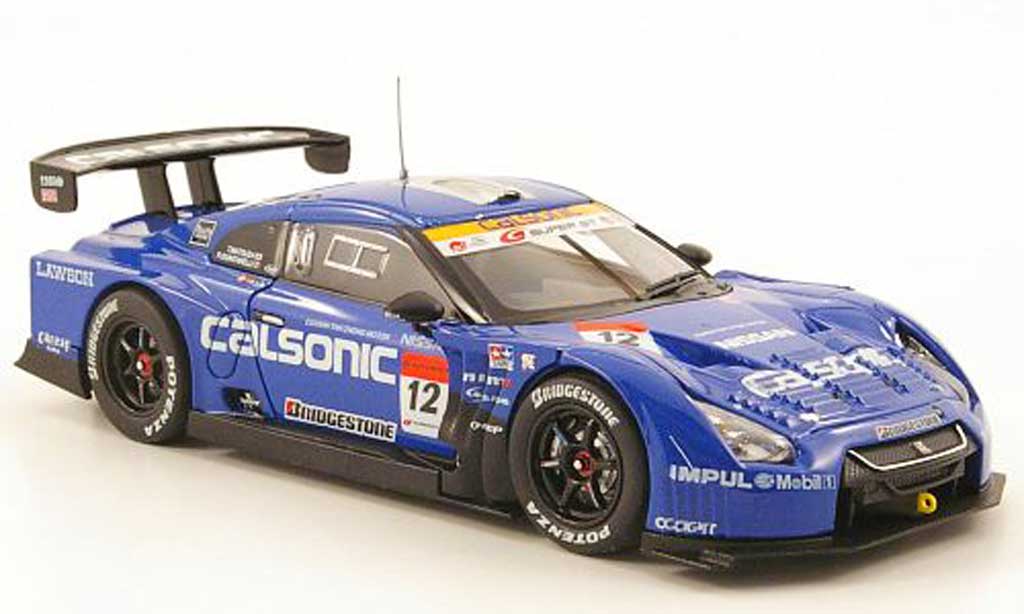 Nissan Skyline R35 1/43 Ebbro R35 GT-R No.12 Calsonic Impul Super GT500 Sepang 2010 diecast model cars