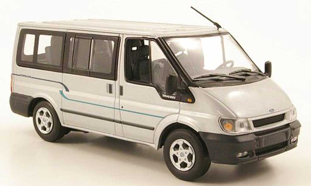Ford Transit 1/43 Minichamps Bus Euroline grey 2000 diecast model cars