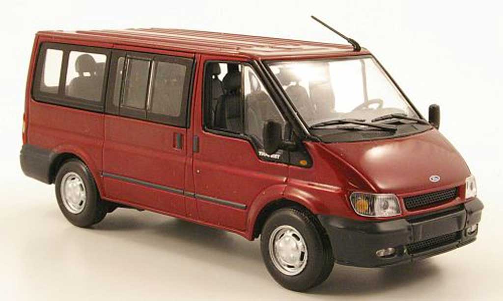 Ford Transit 1/43 Minichamps Bus Tourneo red 2000 diecast model cars
