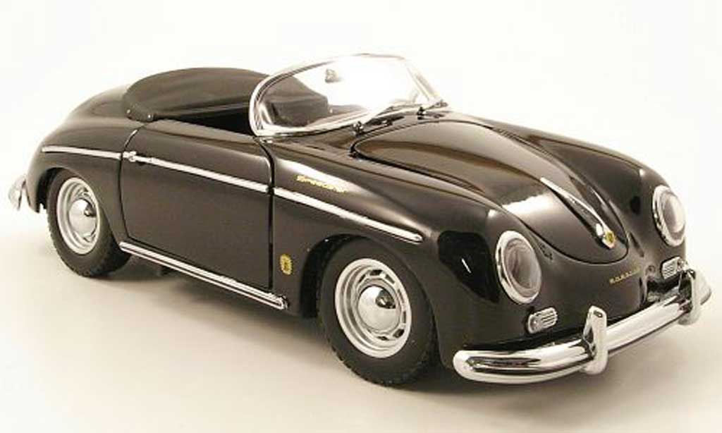 Porsche 356 1/18 Kyosho A speedster black diecast model cars