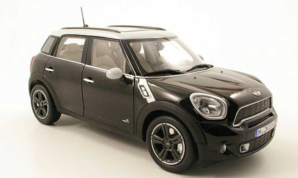 Mini Countryman S 1/18 Norev S black/grey 2010 diecast model cars
