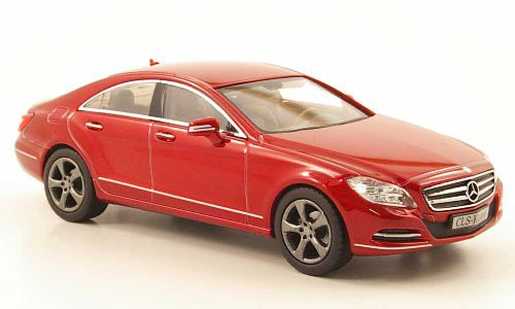 Mercedes Classe CLS 1/43 Norev (C218) red 2011 diecast model cars