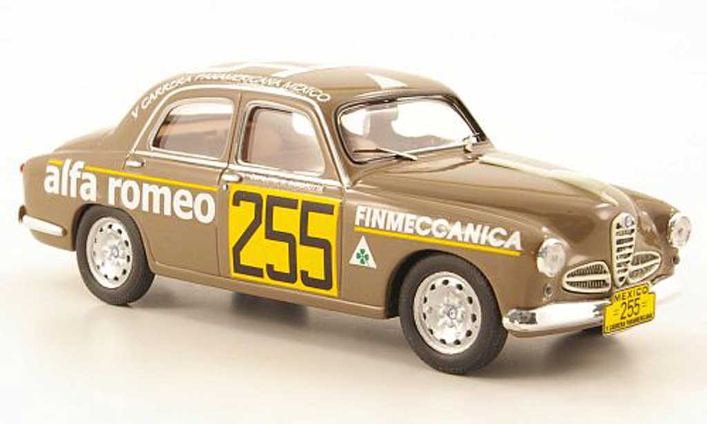 Alfa Romeo 1900 1/43 M4 Super No.255 Carrera Panamericana 1954 diecast model cars