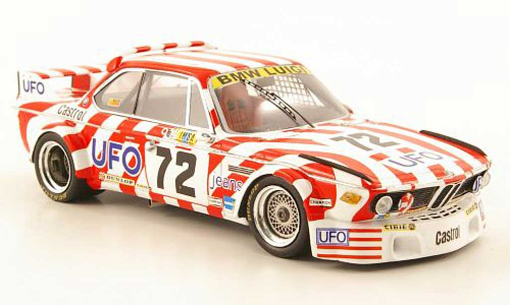 Bmw 3.0 CSL 1/43 Spark CSL No.72 UFO 24h Le Mans 1977 diecast model cars