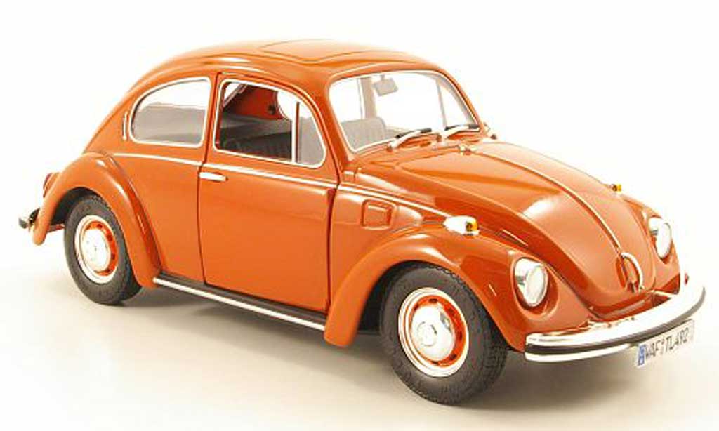 Volkswagen Kafer 1/18 Revell 1302 s orange 40 ans de volkswagen 1970 - 2010 diecast model cars