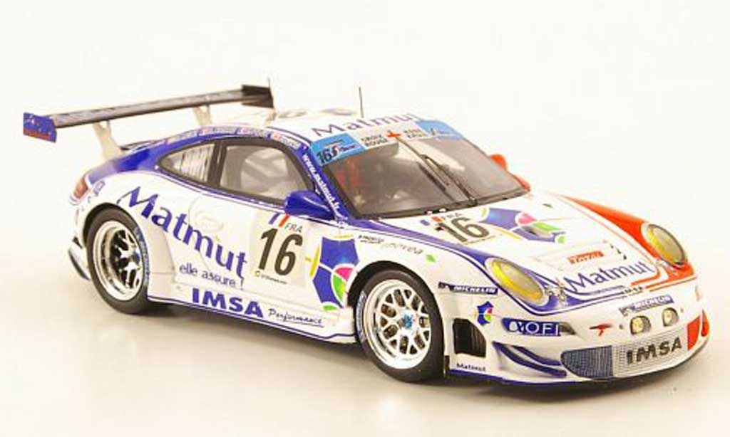 Porsche 997 GT3 RSR 1/43 Spark GT3 RSR 2010 No.16 Matmut 24h Spa diecast model cars