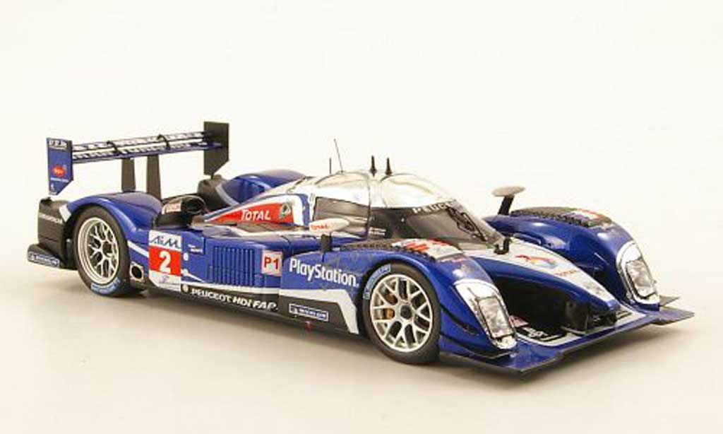 Peugeot 908 2010 1/43 Spark 2010 HDI-FAP No.2 Play Station 1000 Km Zhuhai ILMC diecast model cars