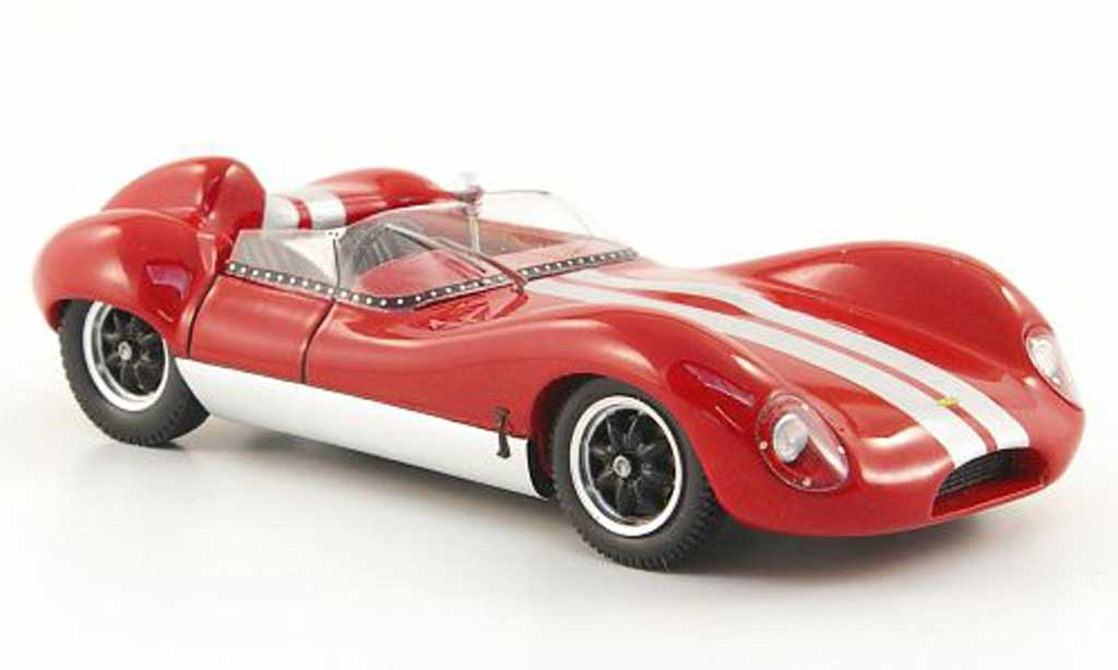 Lola MK1 1/43 Spark red/grey 1960 diecast model cars