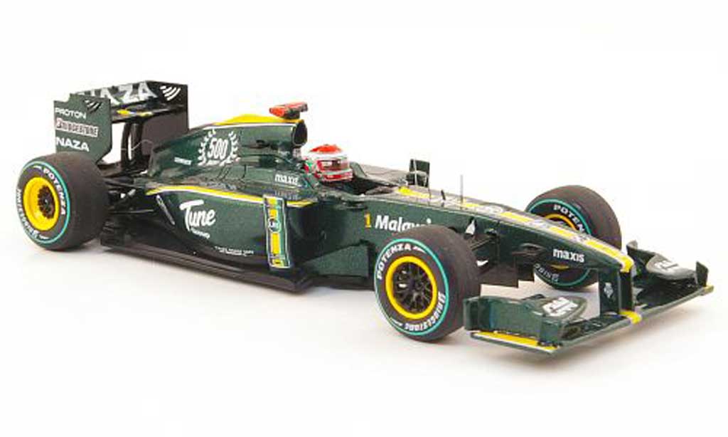 Lotus F1 2010 1/43 Spark 2010 T127 No.18 J.Trulli GP Europa diecast model cars