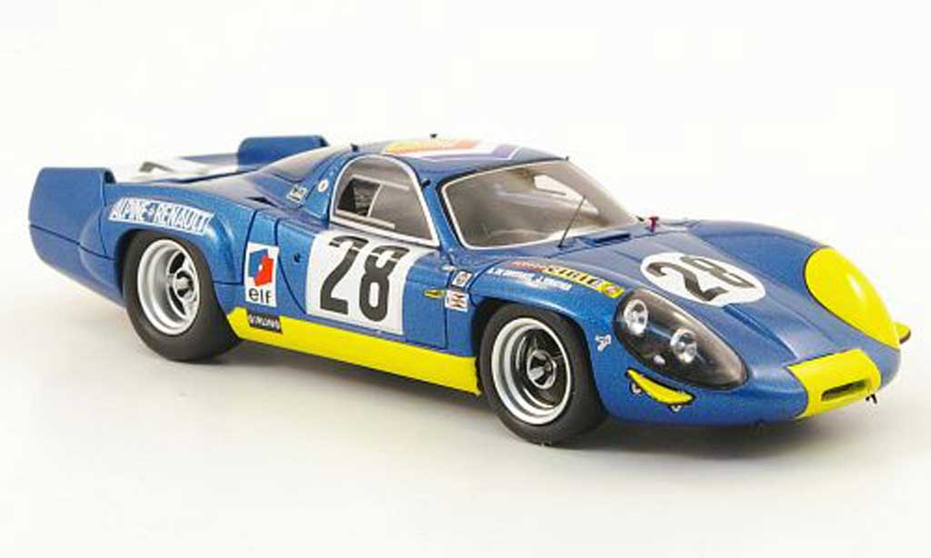 Alpine A220 1/43 Spark No.28 24h Le Mans 1969 diecast model cars
