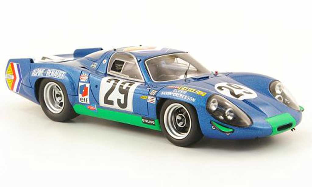 Alpine A220 1/43 Spark No.29 24h Le Mans 1969 diecast model cars