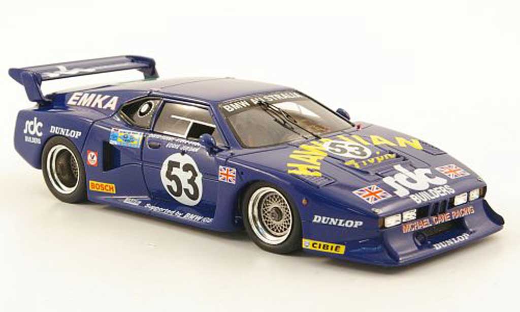 Bmw M1 1981 1/43 Spark 1981 No.53 Hawaiian Tropic 24h Le Mans diecast model cars